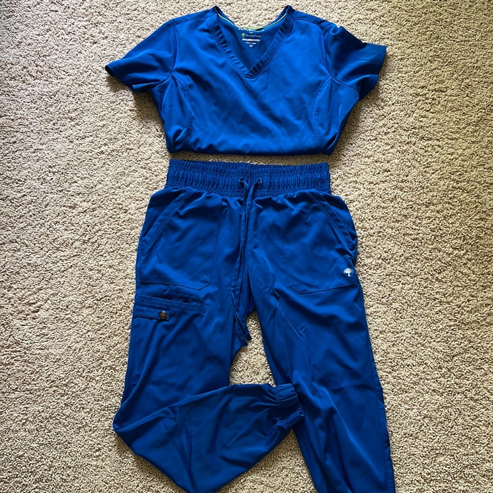 healing hands scrub set